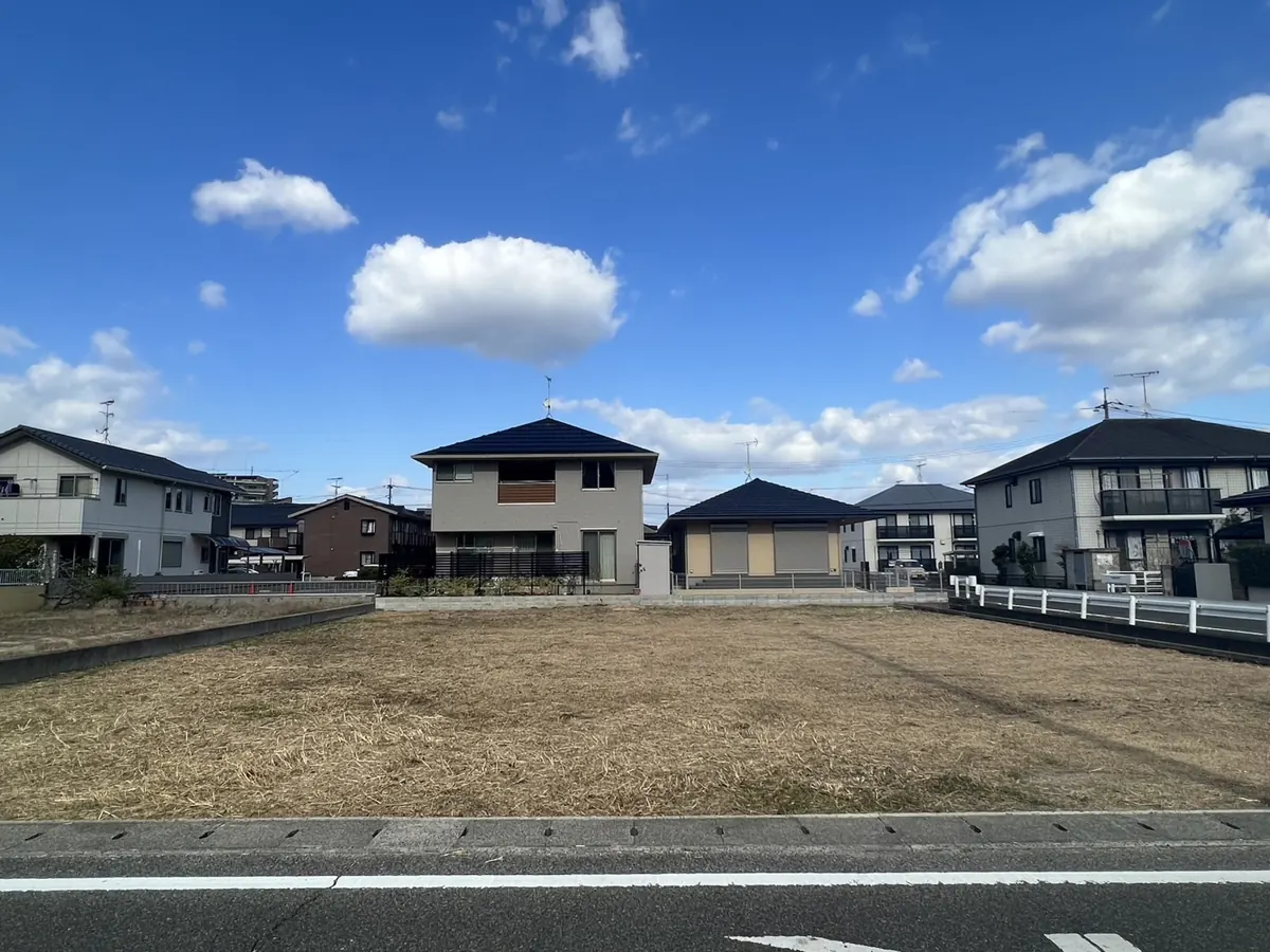 岡山市中区原尾島の住宅用分譲地3区画