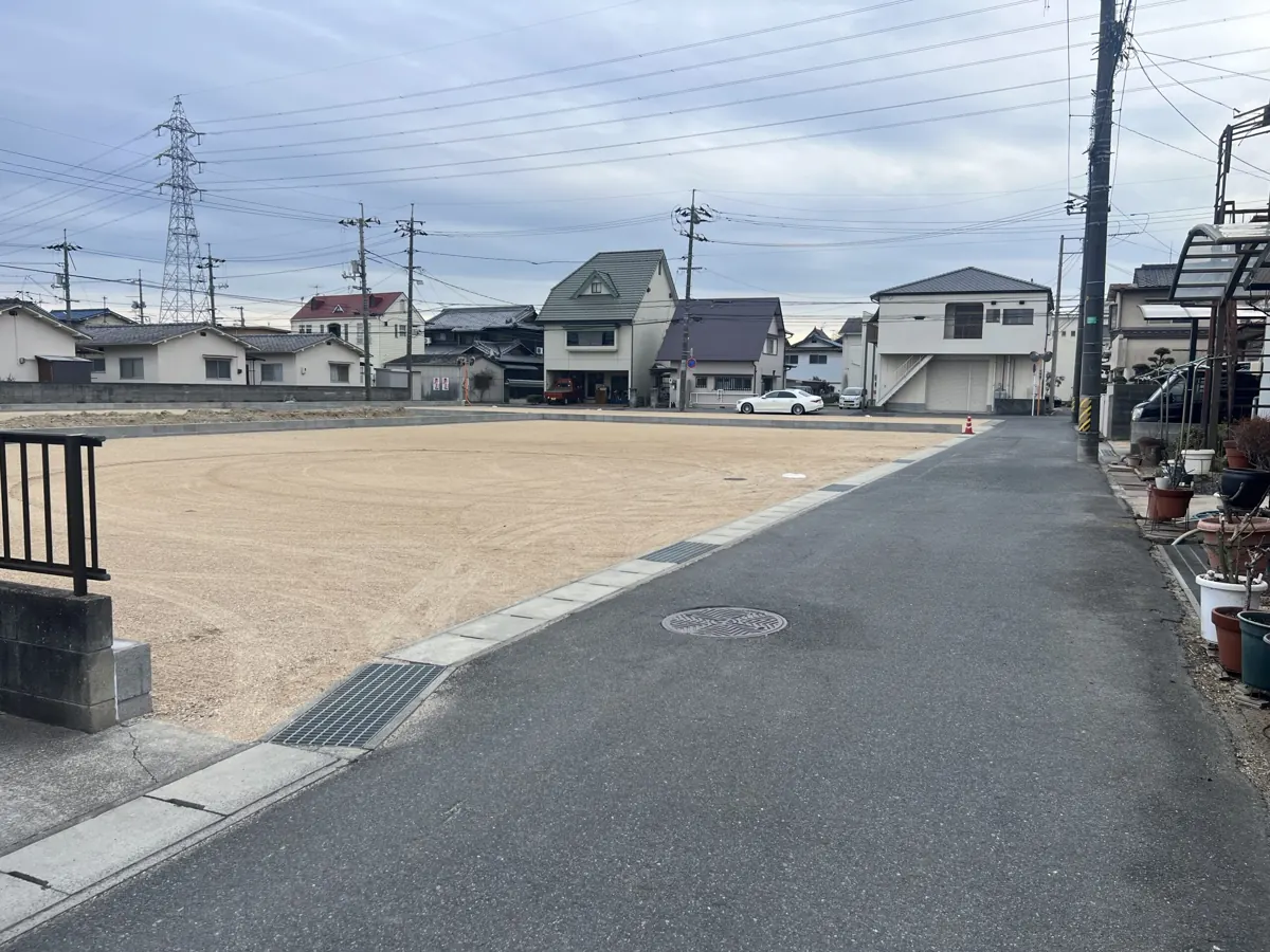 岡山市南区当新田の住宅用分譲地5区画