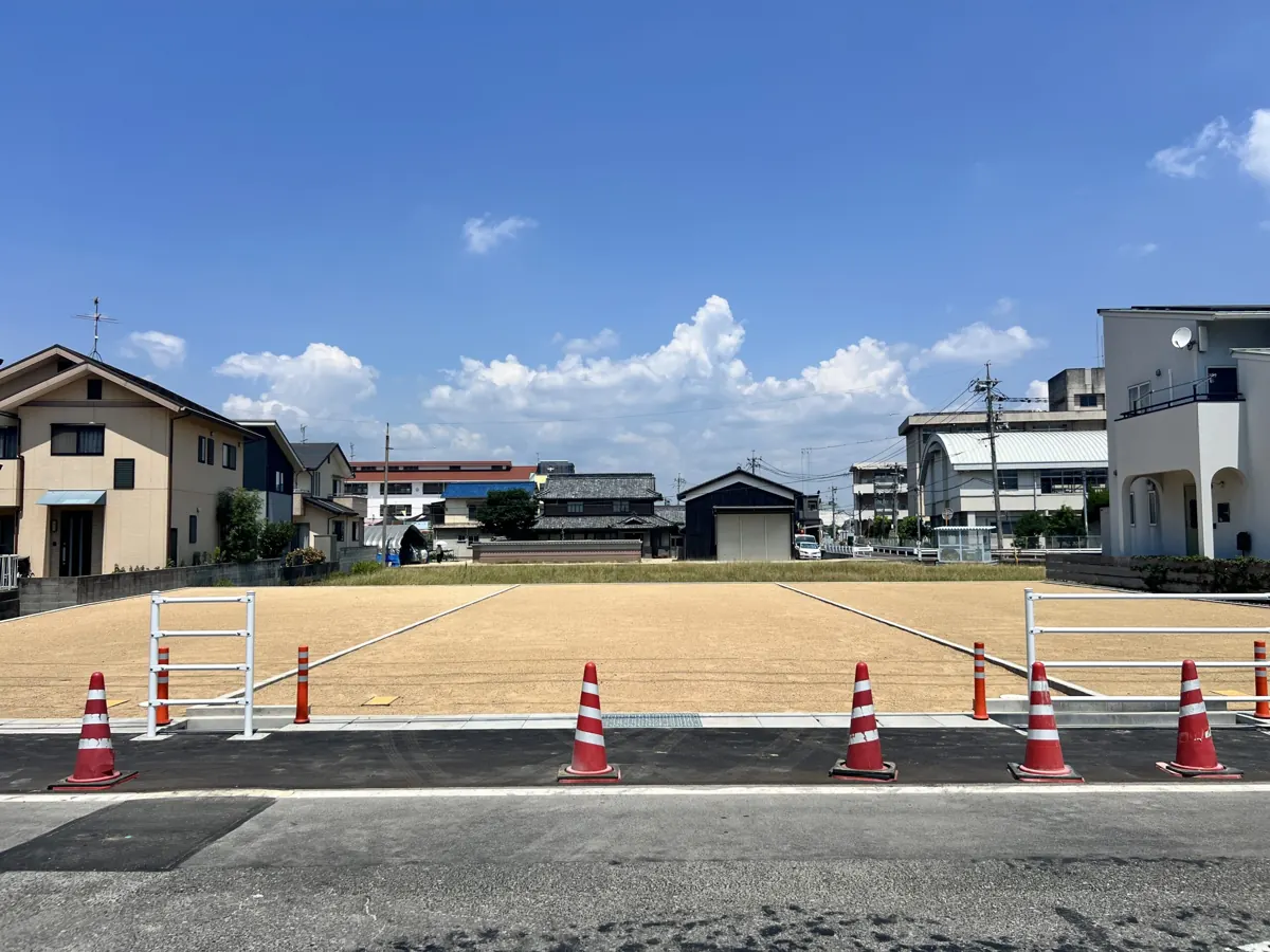 岡山市南区妹尾の住宅用分譲地3区画